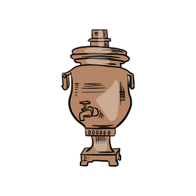 Samovar clipart