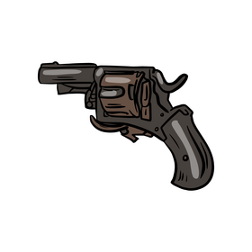 Handgun clipart