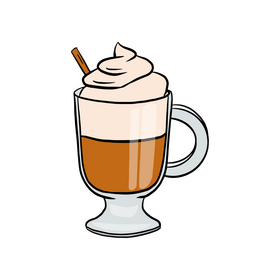 Cappuccino clipart