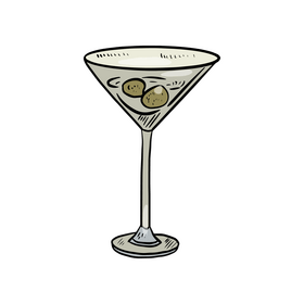 Martini Cocktail clipart