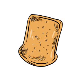 Slice of Bread clipart