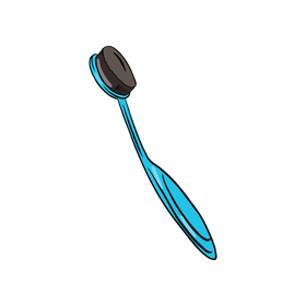 Toothbrush clipart