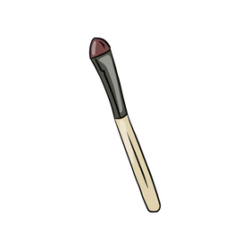 Makeup Brush clipart