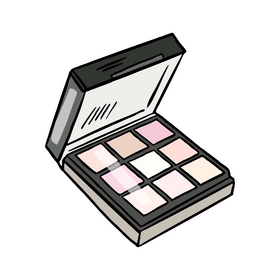 Eyeshadow Palette clipart