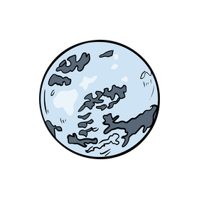 Pluto planet clipart