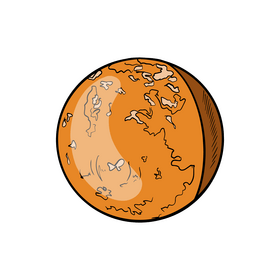 IO, moon of Jupiter clipart