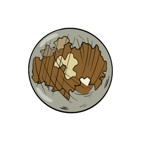 Europe on earth clipart