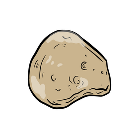 Deimos, moon of Mars clipart