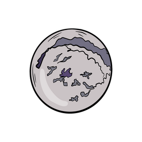 Triton, moon of Neptune clipart