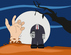 Frankenstein Hotel Transylvania vector