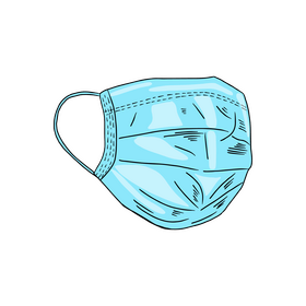 Face mask clipart