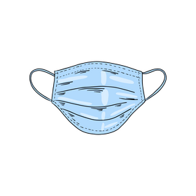 Face mask clipart