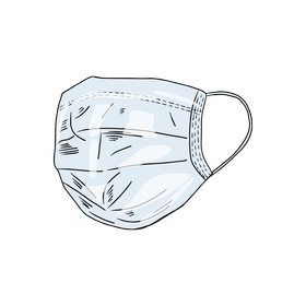 Face mask clipart