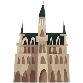 Cartoon castle clipart