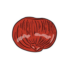Dried figs clipart