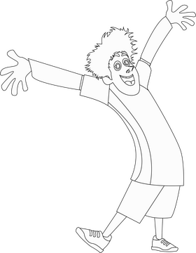 Jonathan hotel transylvania black and white clipart