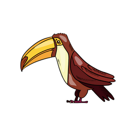 Toucan bird clipart