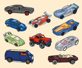 Cars vector