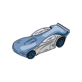 Sports car clipart
