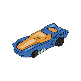 Sports car clipart