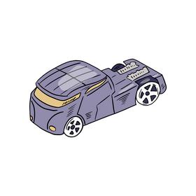 Pickup car clipart