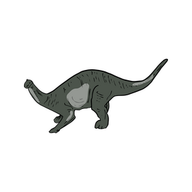 Dinosaur drawing clipart