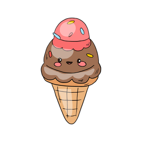 Vanilla Chocolate Ice Cream Clipart Free Download