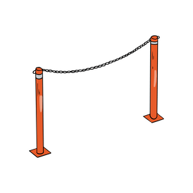 Tape roadblock clipart