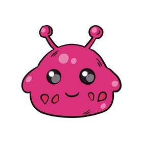 Jelly Monsters drawing clipart