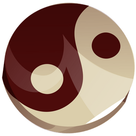 China yinyang clipart