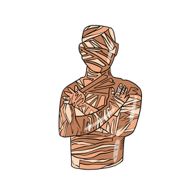 Egyptian Mummy clipart