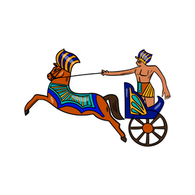 Egyptian Chariot clipart