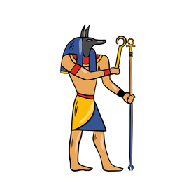 Egyptian Anubis clipart