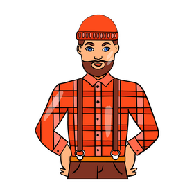 Carpenter cartoon clipart
