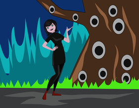 Mavis Hotel Transylvania cartoon vector