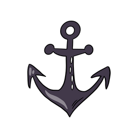 Pirate anchor clipart