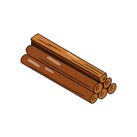 Timber wood log clipart