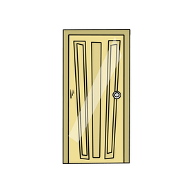 Free panel door clipart