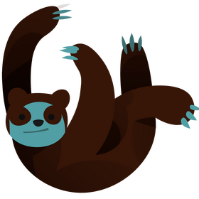 Costa Rica sloth clipart