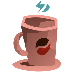 Costa Rica coffee cup clipart