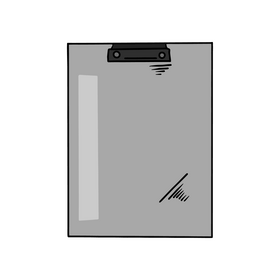 Clipboard notebook clipart