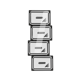 Handbag suitcases, boxes clipart