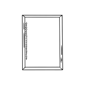 Paper folder black and white clipart