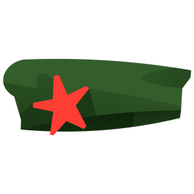 Cuba beret clipart