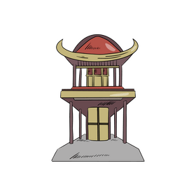 Temple clipart