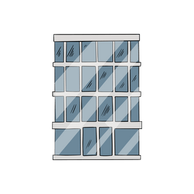 Glass Building clipart