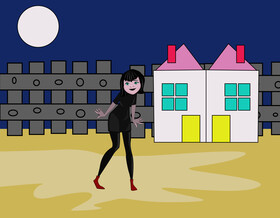 Mavis Hotel Transylvania vector