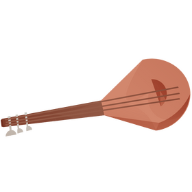 Bouzouki clipart