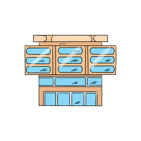 Supermarket illustration clipart