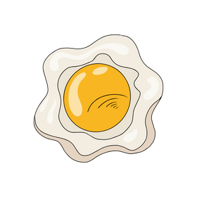 Fried-egg vector - for free download